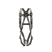 Super Anchor Safety P6001 - Pro-Series Fall Arrester Harness , Silver - SAS-P-6001