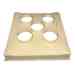 Portals Plus 29430, 5-Hole Pipe Portal Flashing System, 5 Cap Cover - POR-29430