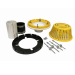 Portals Plus 61531, 61541, 61561 - ABS Roof Drain Plus Pack w/ Plastic Dome - 