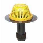 Portals Plus 65001, 65011, 65031, 65021 - ABS Reroof Drain w/ Poly Dome Portals Plus, 65001, 65011, 65021, 65031, ABS reroof drain, poly dome roof drain, retrofit roof drain, 3 inch, 4 inch, 5 inch, 6 inch, expanding foam tape seal, stainless hardware