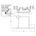 Portals Plus 24025, Alumi-Flash Extra Tall Base w/212 Black Cap - POR-24025