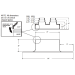 Portals Plus 22035, Alumi-Flash Standard Base w/412 Black Cap - POR-22035