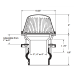 Portals Plus 62601, 62611, 62631 - Cast Iron Plus Pack - Poly Dome - 