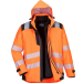 Portwest PW365-PW3 Hi-Vis 3-in-1 Jacket Orange/Black