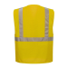 Portwest UC495 - Economy Hi-Vis Mesh External Pocket Vest - Yellow - 