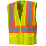 Portwest US371-Y - Tampa Hi-Vis Band and Brace Vest - Yellow