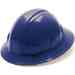 Pyramex HP24160 Full Brim, 4 Pt. Ratchet Suspension - Blue - 348-HP24160