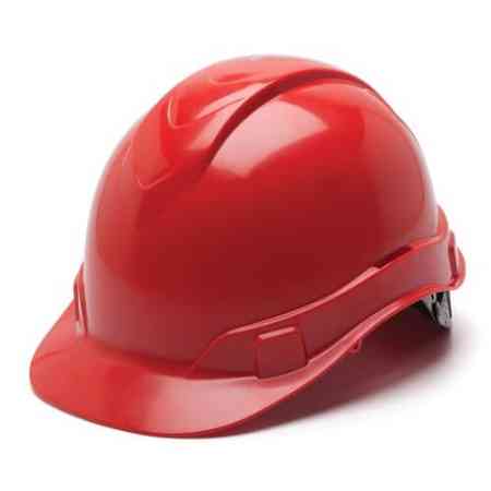 Pyramex HP44120 Ridgeline, 4 Pt. Ratchet Suspension - Red
