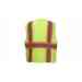 Pyramex Hi-Viz All Mesh Safety Vest with Contrasting Reflective Tape, Lime, XL - 345-RVZ2310XL