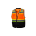 Pyramex RVZ44B Series Hi-Vis Vest - Black Bottom - 