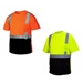 Pyramex Short Sleeve Shirt with Reflective Tape and Black Bottom - RTS21B Series - 