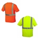 Pyramex Short Sleeve Shirt with Reflective Tape and Black Bottom - RTS21B Series - 