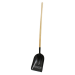 RACE - #2 Steel Scoop with 5' Premium Northern Ash Handle, Long - 143-SCOOP-ST-LW2-I