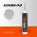 RACE High Performance Specialty Sealant and Adhesive, Aluminum Gray, 10 oz. - RACE-HPS-AG-T