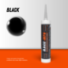 RACE High Performance Specialty Sealant and Adhesive, Black, 10 oz. - RACE-HPS-BLK-T