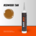 RACE High Performance Specialty Sealant and Adhesive, Redwood Tan, 10 oz. - RACE-HPS-RT-T