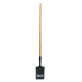 RACE - Tear-Off Spade w/Premium Northern ash Long Wood Handle - Heel or No Heel Option - 