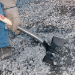 Razor-Back 2594300 Square Point Shovel with Tab Socket and Forward Turned Step, Wood Handle and D-Grip - 145-2594300