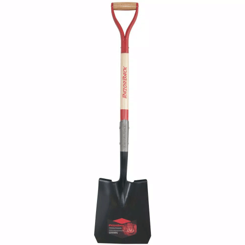 Razor-Back 2594300 Square Point Shovel with Tab Socket and Forward