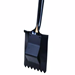 Razor-Back 46142 Short D-Handle Roofing Shovel Shingle Remover, Spade w/ Serrated Edge & Fulcrum - 145-46142