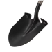 Razor Back Tools 2593600 48 in. Wood Handle Round Point Shovel (6-pack) - 145-2593600 