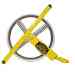 Tie Down 13801 12 in. Hoisting Wheel With Hook