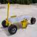 Tie Down Penetrator Mobile Fall Protection Device w/Cart & Flat Free Tires - TDE-65033