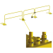 Tie Down 70762 Stack Pallet Kit - 11 Yellow Guardrails & 12 Bases Transport Pack