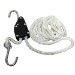 RACE - 10 Ft. Rope Ratchet, No-Knot, 1/4" - 3/8"  - CLEARANCE SPECIAL! - 
