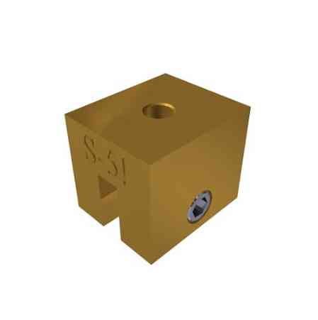 S-5! S-5-B Brass Mini Attachment Clamps for Copper Roofs