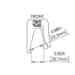 S-5! S-5-NH 1.5 Mini > Mini Clamp, Size NH, fits 1-1/2" Nail Strip Metal Roof Profiles