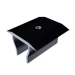 S-5-PV-Kit-2.0-Mid, Black Anodized Grab For Solar Metal Roofs