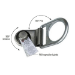 Super Anchor Safety 1028 - Swivel-D Anchor 360-Degree w/ D-Ring & Stainless Steel Mounting Shackle - SAS-1028-SMD