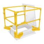 SafePro 3054 - Roof Hatch Safety Rail, 30" x 54" SAFEPRO 3054 - ROOF HATCH, SAFETY RAIL, 30" X 54"
