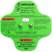 SafeWaze - Drop-Through Cable Anchor, Green - 