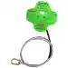 SafeWaze - Drop-Through Cable Anchor, Green - 