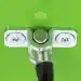 SafeWaze - Drop-Through Cable Anchor, Green - 
