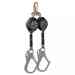 SafeWaze Latitude HD 11' Dual Web SRL-P: FS-EX313, Carabiner, Class I - 