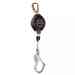 SafeWaze Latitude HD 11' single cable SRL-P: Carabiner, LI swivel hook - Class I - 