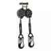 SafeWaze Latitude Pro 7' Dual Web SRL-P: 9013 BWB, Class I - 