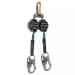 SafeWaze Latitude Pro 7' Dual Web SRL-P: FS-EX313, Carabiner, Class I - 