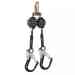 SafeWaze Latitude Pro 7' Dual Web SRL-P: FS-EX313, Carabiner, Class I - 