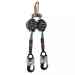 SafeWaze Latitude Pro 7' Dual Web SRL-P: FS-EX313, Carabiner, Class I - 