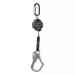 SafeWaze Latitude Pro 7' Single Web SRL-P: Triple Lock Carabiner, - Class I - 
