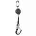 SafeWaze Latitude Pro 7' Single Web SRL-P: Triple Lock Carabiner, - Class I - 