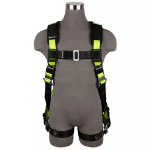 Safewaze SW-FS185- L/XL -- PRO Full Body Harness: 1 D-Ring, Mating Buckle Connection, Tongue Buckle Legs (L/XL) safewaze, PRO, full body harness, D-Ring, Mating Buckle, tongue buckle