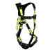 Safewaze SW-FS185- L/XL -- PRO Full Body Harness: 1 D-Ring, Mating Buckle Connection, Tongue Buckle Legs (L/XL) - SW-FS185-L/XL