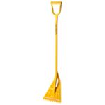 Shingle Eater 6130D Steep Slope with D-Handle Shingle Eater, 6130D, D-Handle, steep slope, 46.5? handle, shingle remover, asphalt strip tool, 10-inch footplate, 10 teeth, American made