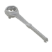 Bung Wrench 10.5" w/ 2-3/4" Bung Opening, Spark Resistant, Cast Aluminum - BUNG-WRENCH