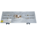 Standing Seam Roof Anchors 1, 100' Horizontal Lifeline Kit With 4 SSRA1 Anchors and 2 SSRA3 Anchor Plates - FPD-SSRA-HLL